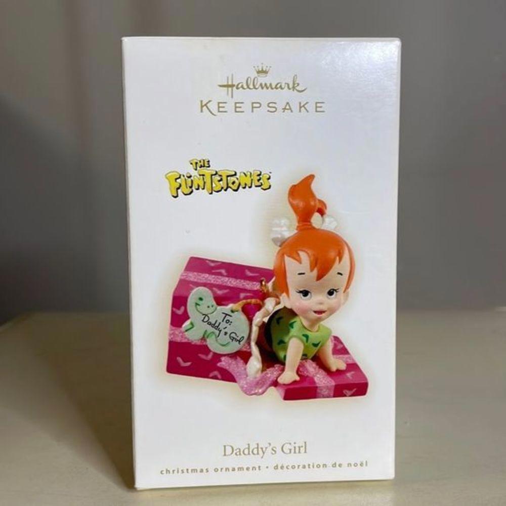 Hallmark keepsake the flinstones, pebbles, daddy’s girl 2009, BNIB